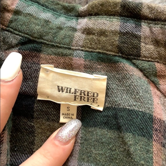 Wilfred long plaid dress/shirt - Picture 2 of 4